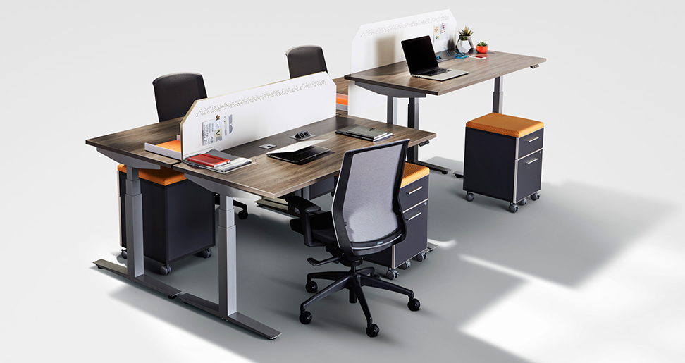 Scene Height Adjustable desk