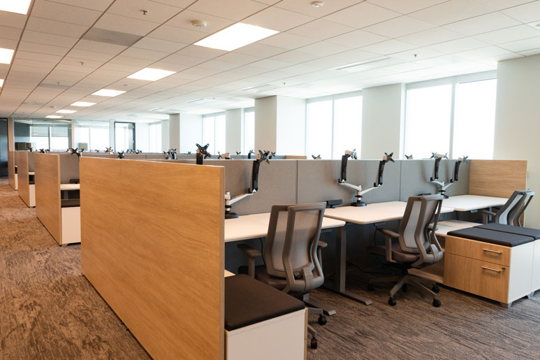 Toll Group open office space