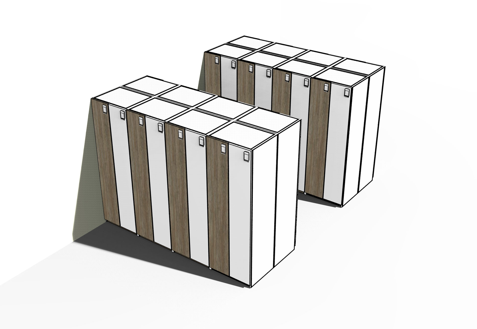 Kubo Lockers - Typical 7